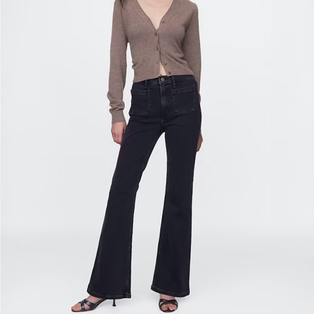 GAP High Rise '70s Flare Jeans
